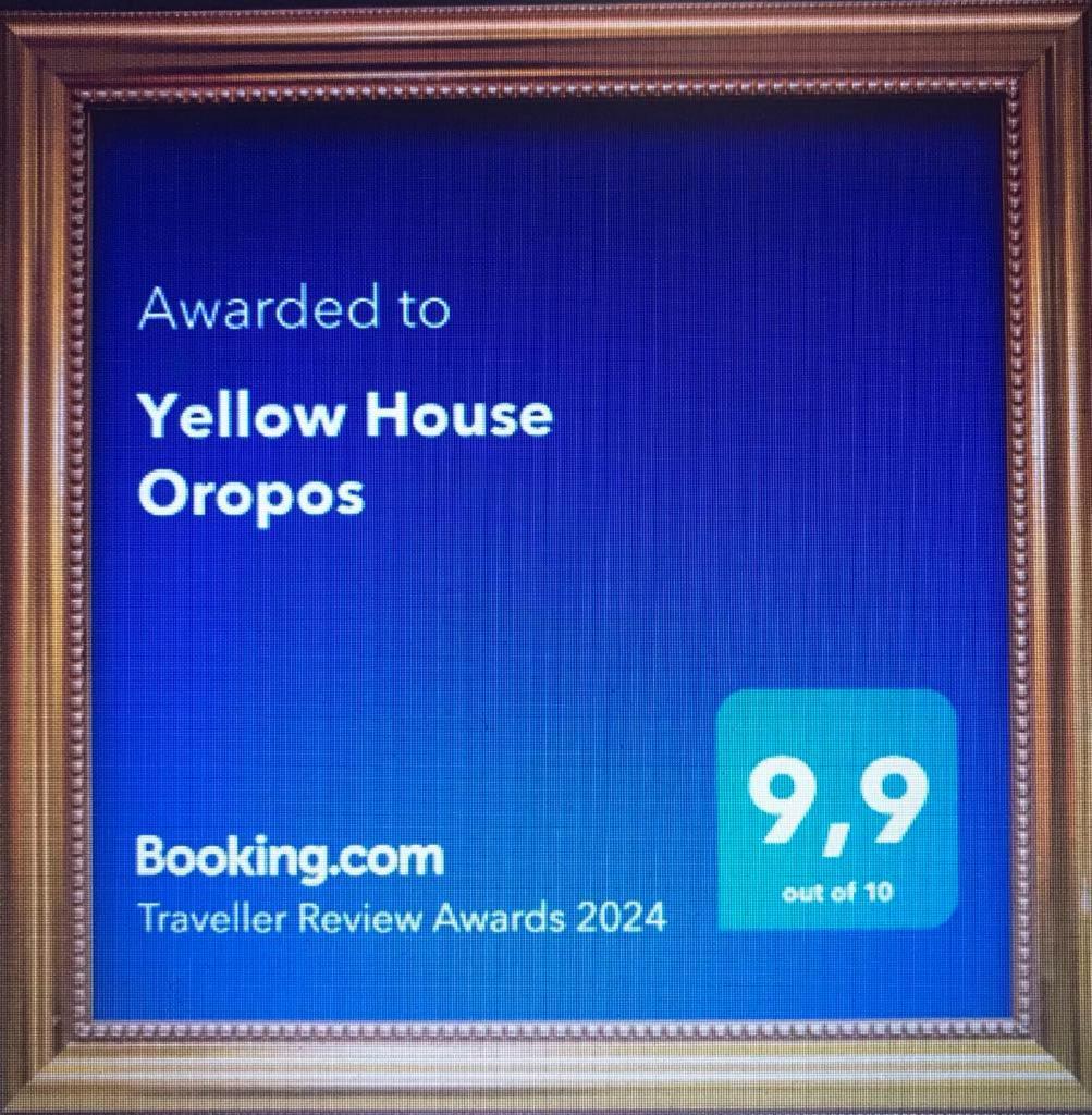Yellow House Oropos Nea Palatia Dış mekan fotoğraf